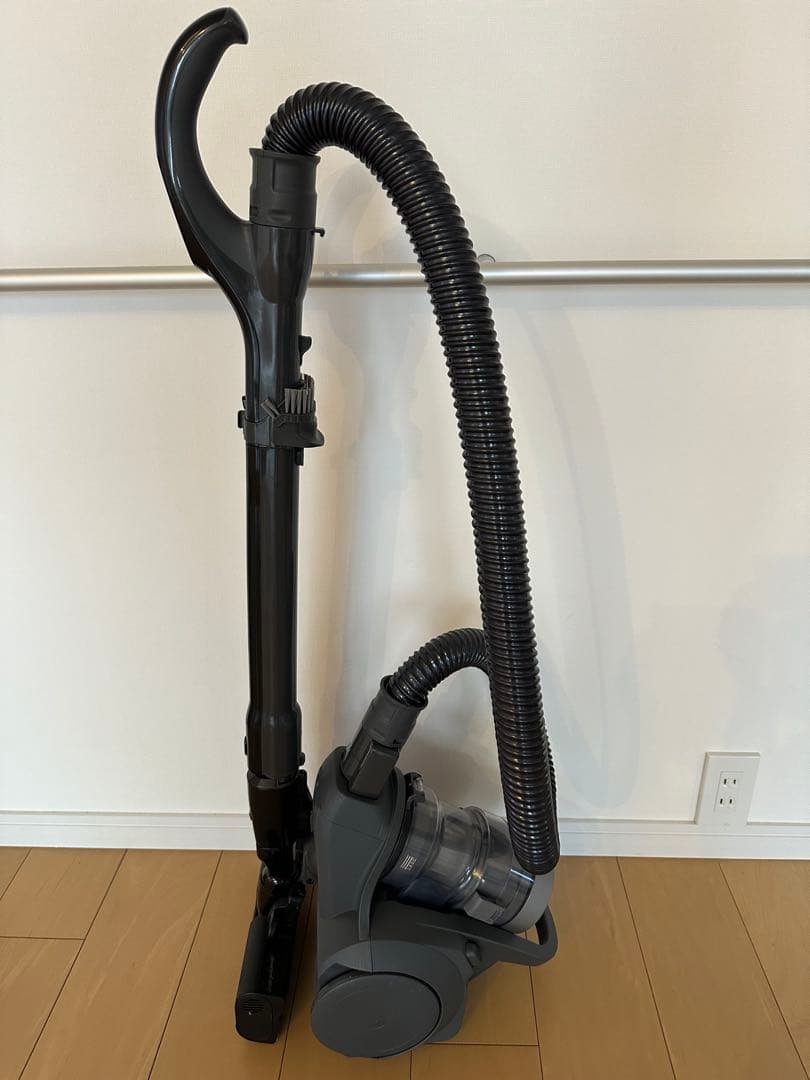 キャニスター掃除機 サイクロン式 グレー