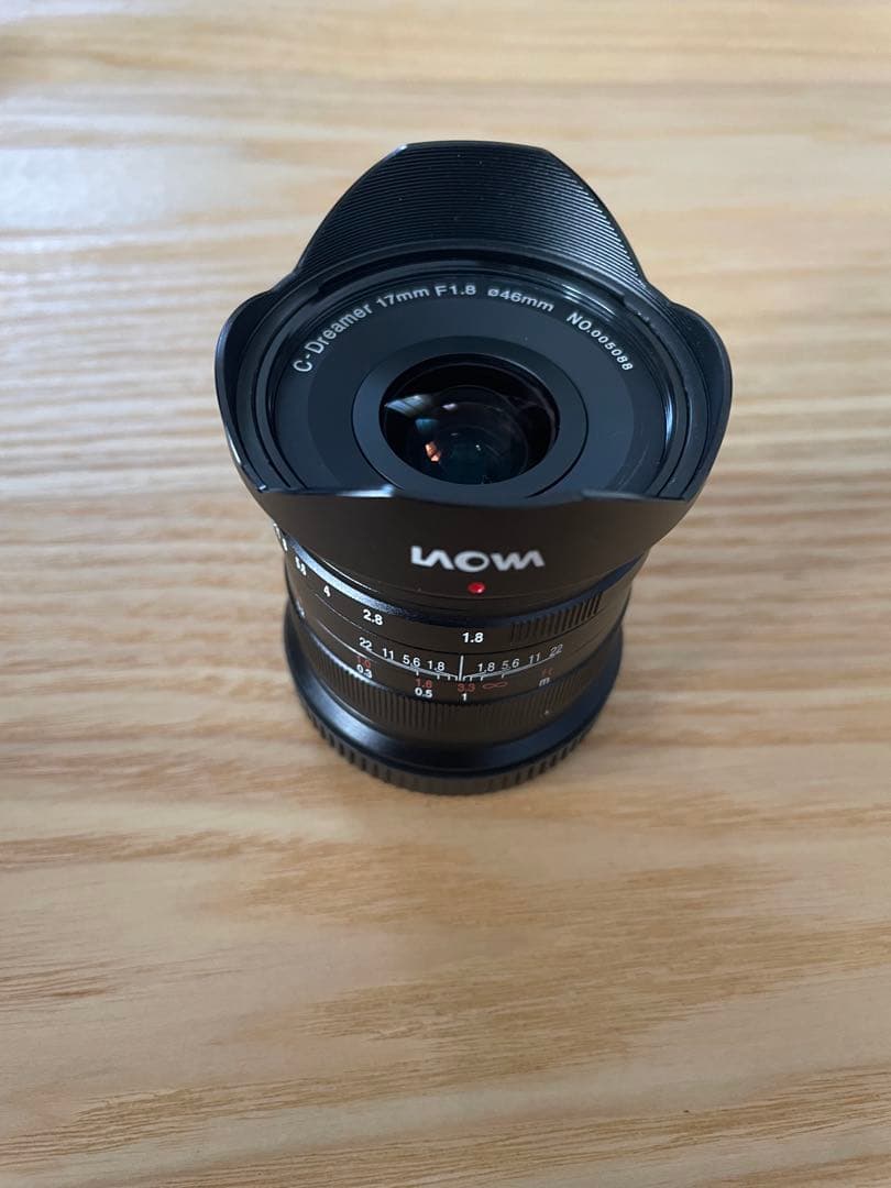Laowa 17mm F1.8 レンズ　MFT