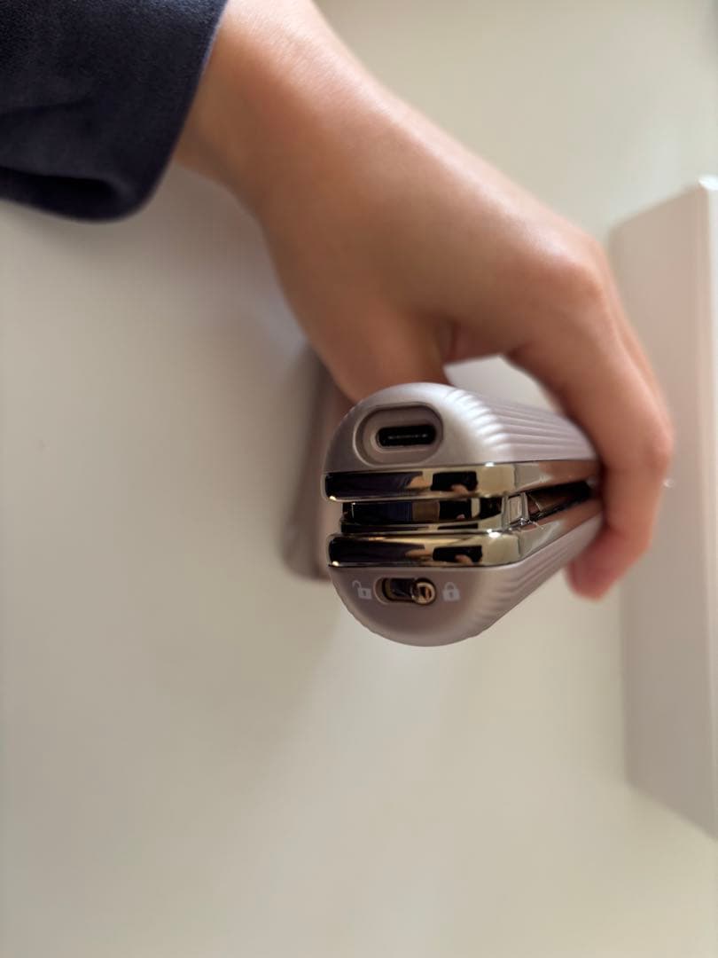 ReFa ST 6 フィンガーアイロン　シャンパンゴールド