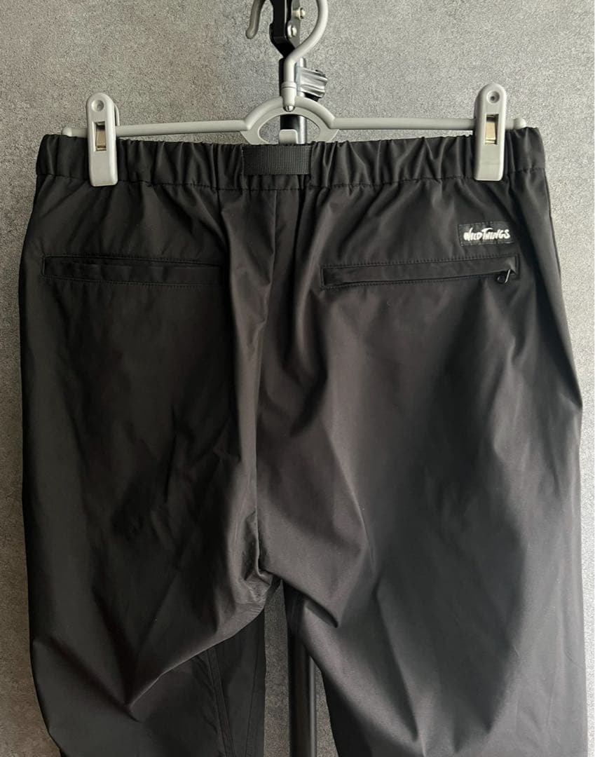 【超美品】ワイルドシングスセットアップスーツ2点セットブラック　ウエストゴム