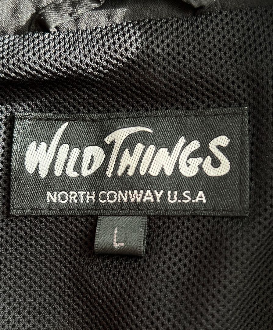 【超美品】ワイルドシングスセットアップスーツ2点セットブラック　ウエストゴム