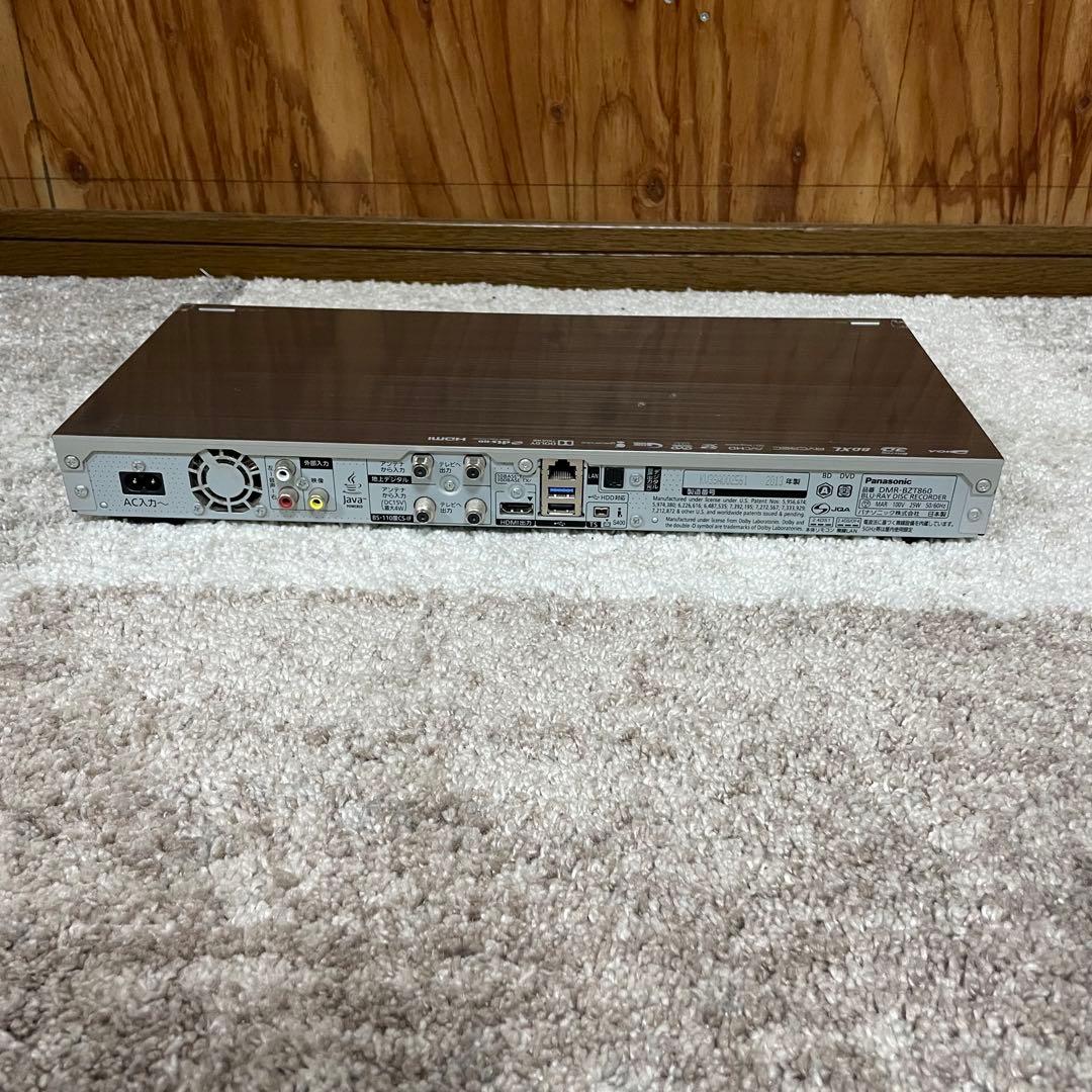 全国送料無料✨PANASONIC✨ ブルーレイレコーダー　DMR-BZT860