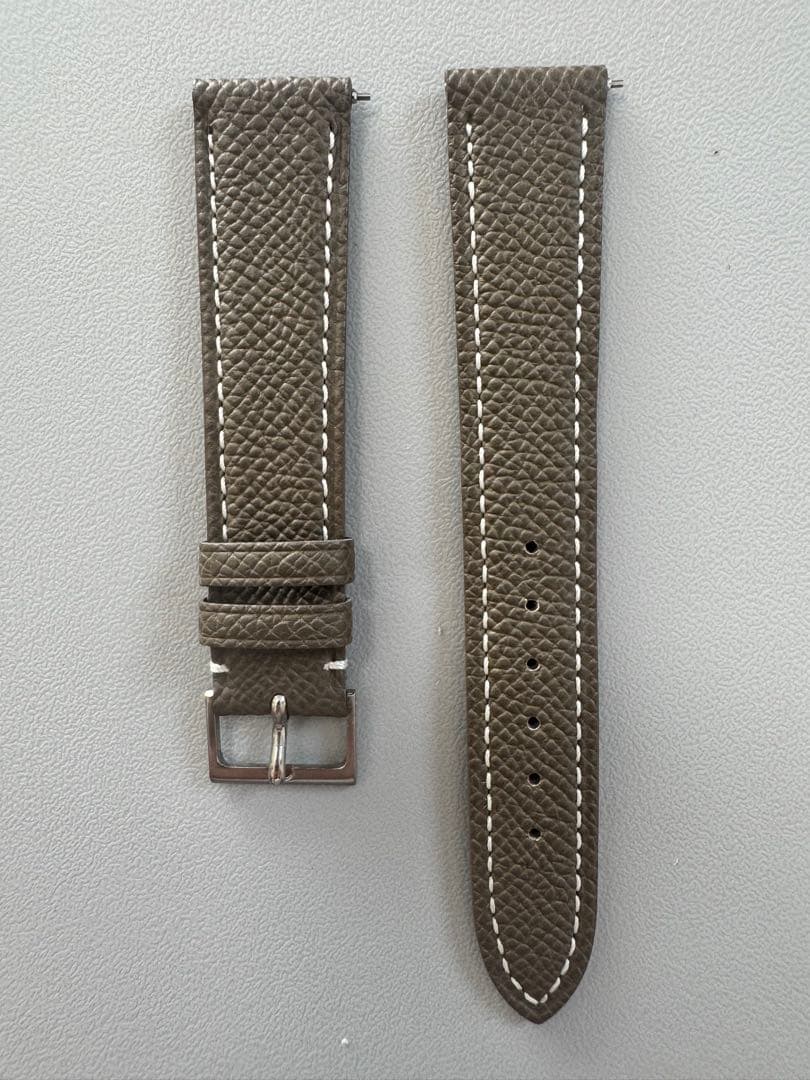 THE SOLE WAPRO LUX無双仕立ウォッチストラップ カーキ