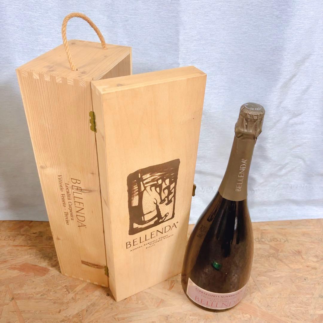 映え確定★BELLENDA木箱入1.5Lスパークリング! ベレンダ木箱×特大