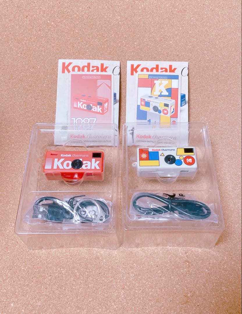 Kodak Charmera キーチェーン デジタルトイカメラ 2点セット②