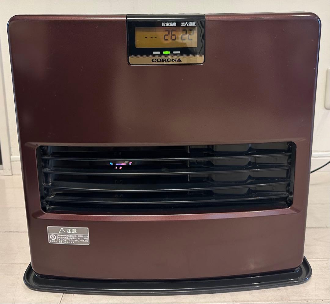 CORONA 石油ファンヒーター 木造:15畳 コンクリート:20畳まで