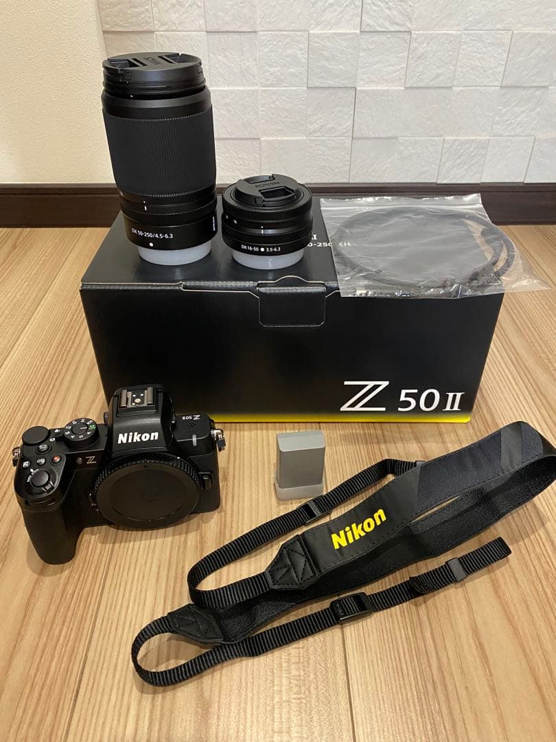 【極美品・特別付属品有り】ニコン Z50II ダブルズームキット 有料保証付き
