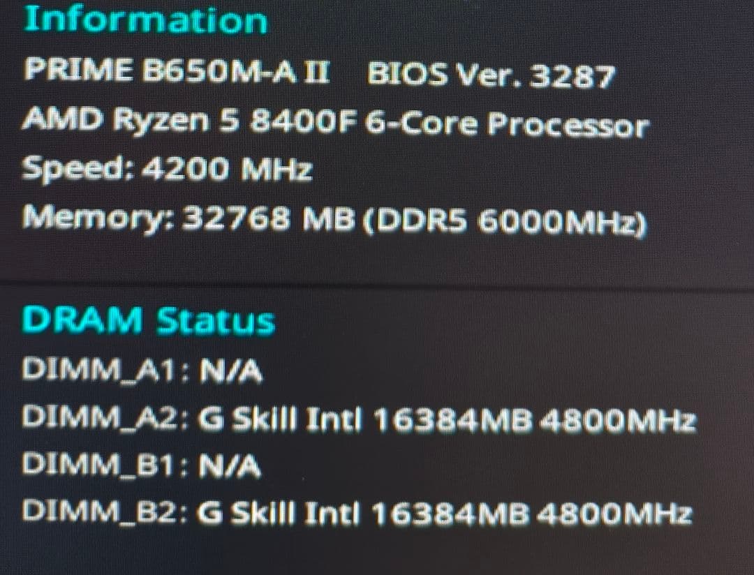 G.SKILL TRIDENT Z5 DDR5 6000MHz 16GB×2