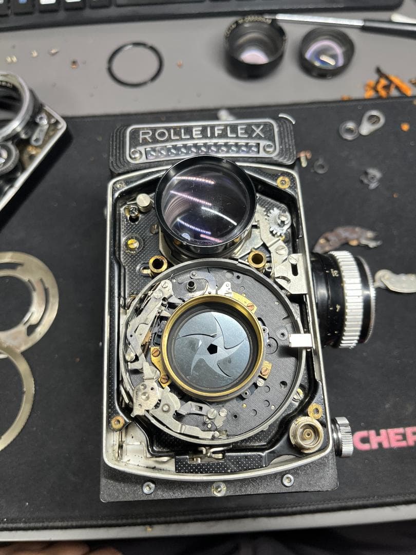 【整備サービス】二眼レフ Minolta / Yashica / Rollei