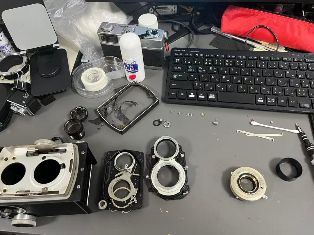 【整備サービス】二眼レフ Minolta / Yashica / Rollei