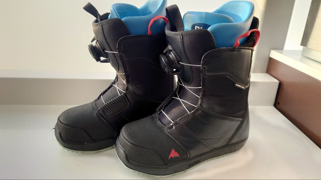 美品　BURTON BOA スノーボードブーツ サイズ25.0cm ブラック/青