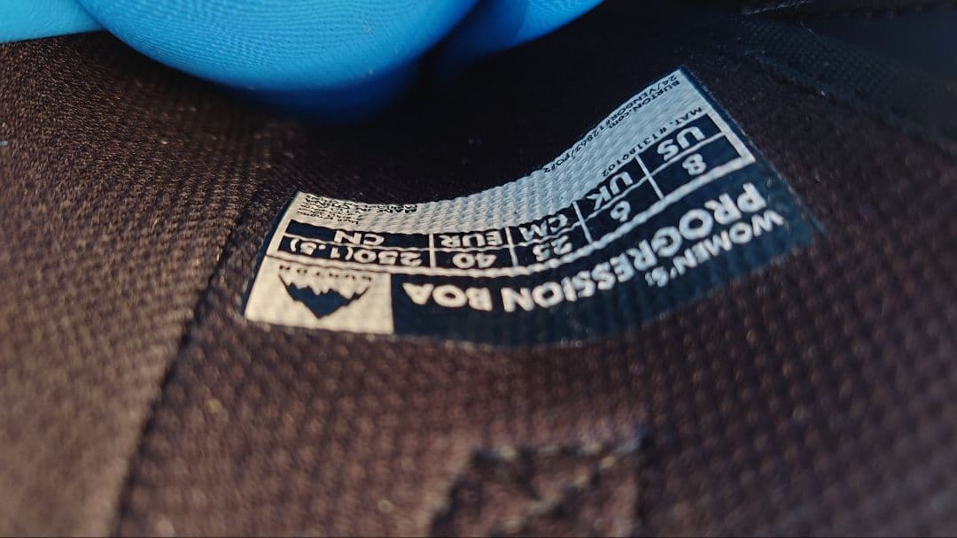 美品　BURTON BOA スノーボードブーツ サイズ25.0cm ブラック/青