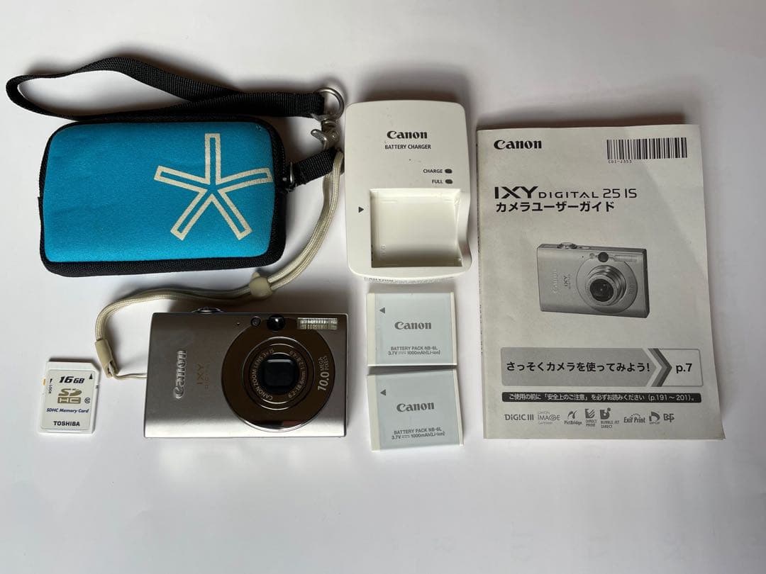 Canon IXY DIGITAL 25 IS ソフトケース付き