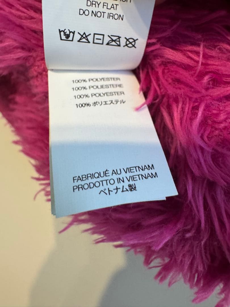 ぷ*ん様 Supreme Fuzzy Balaclava 'pink'