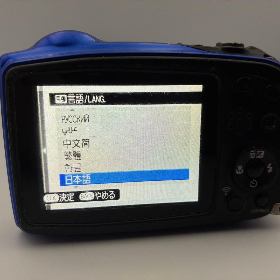 防水・Wi-Fi★FUJIFILM FinePix XP80 動作確認済 ブルー