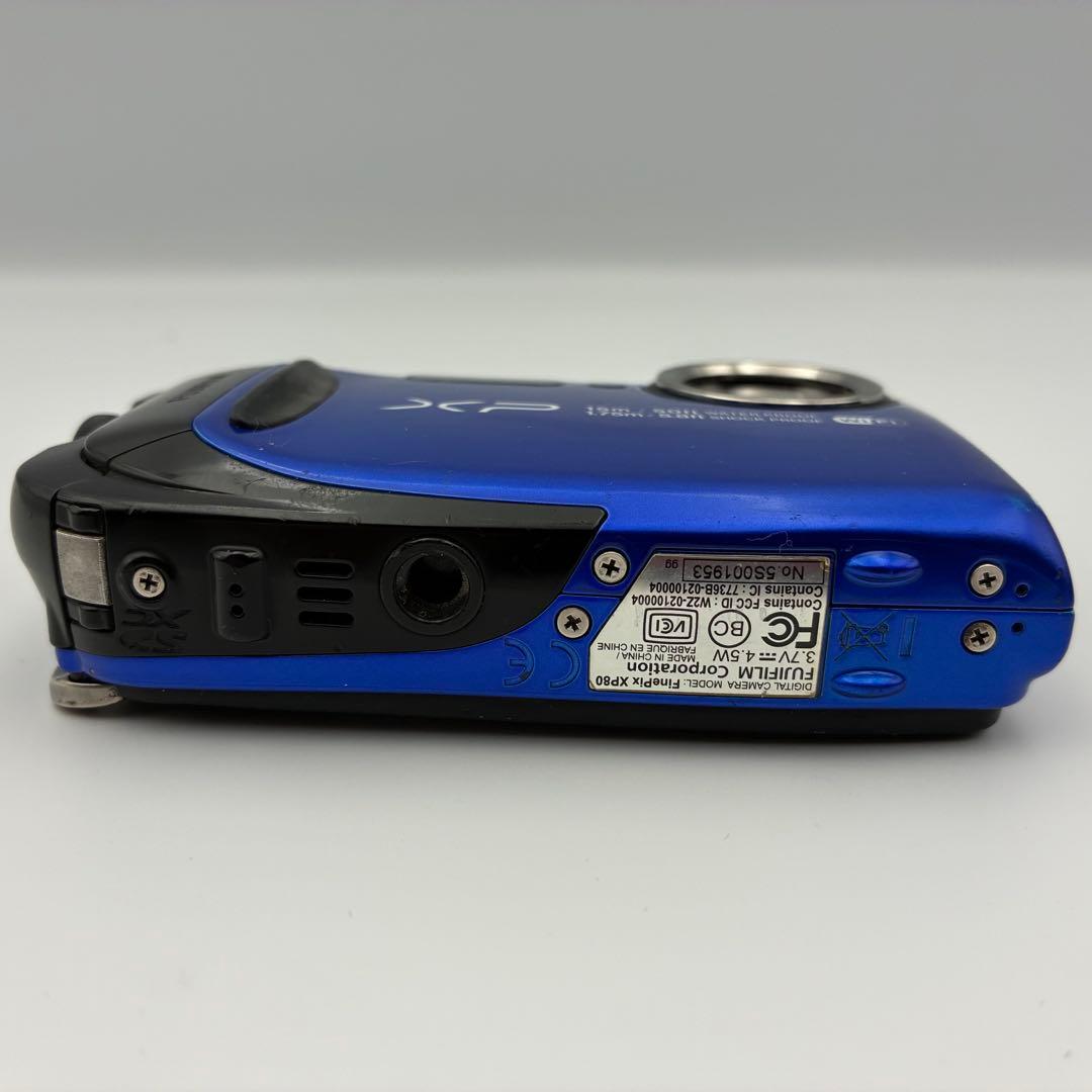 防水・Wi-Fi★FUJIFILM FinePix XP80 動作確認済 ブルー