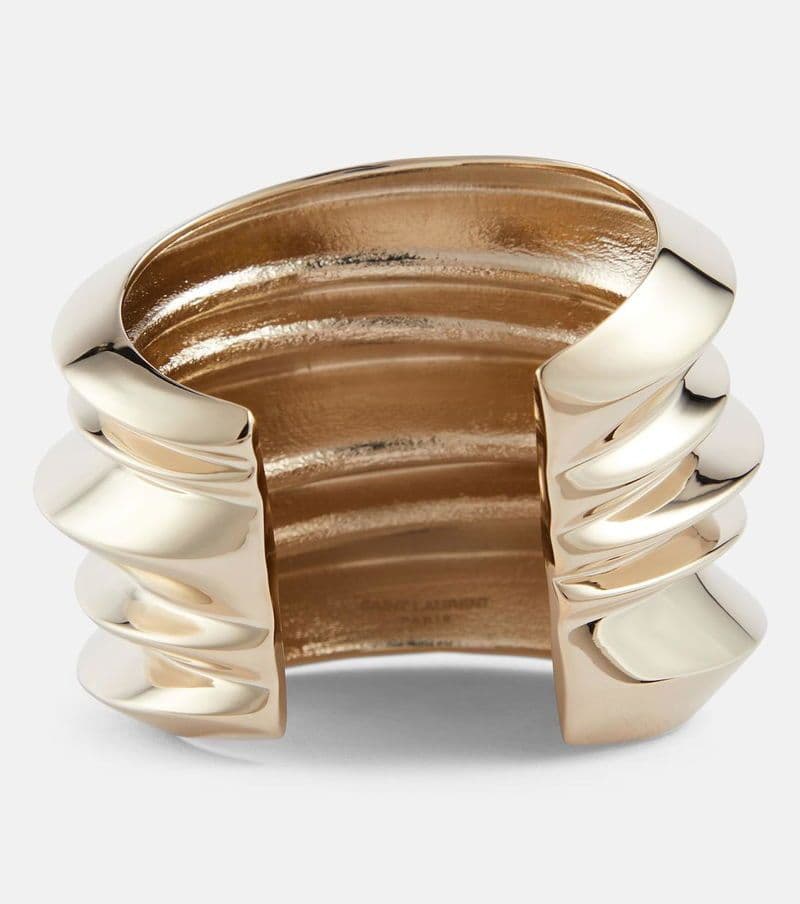 サンローラン ゴールド ブレスレット バングル