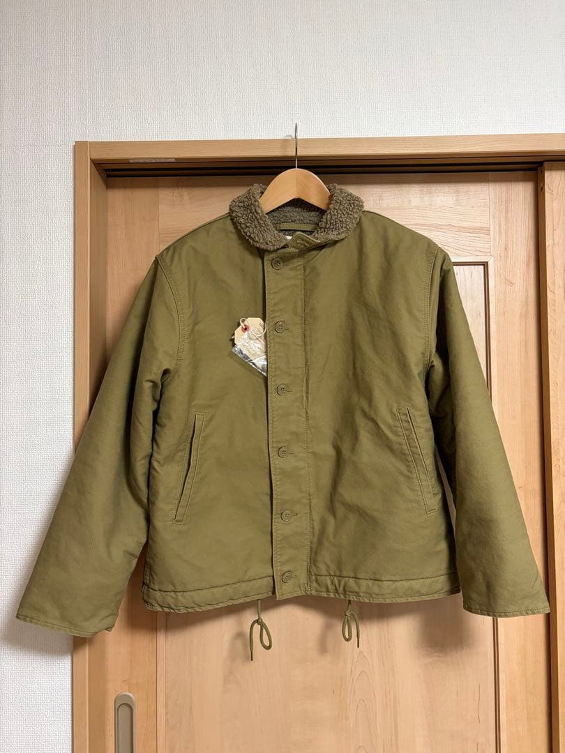 WAIPER.inc N-1 デッキジャケット SOLIDTAN WP01