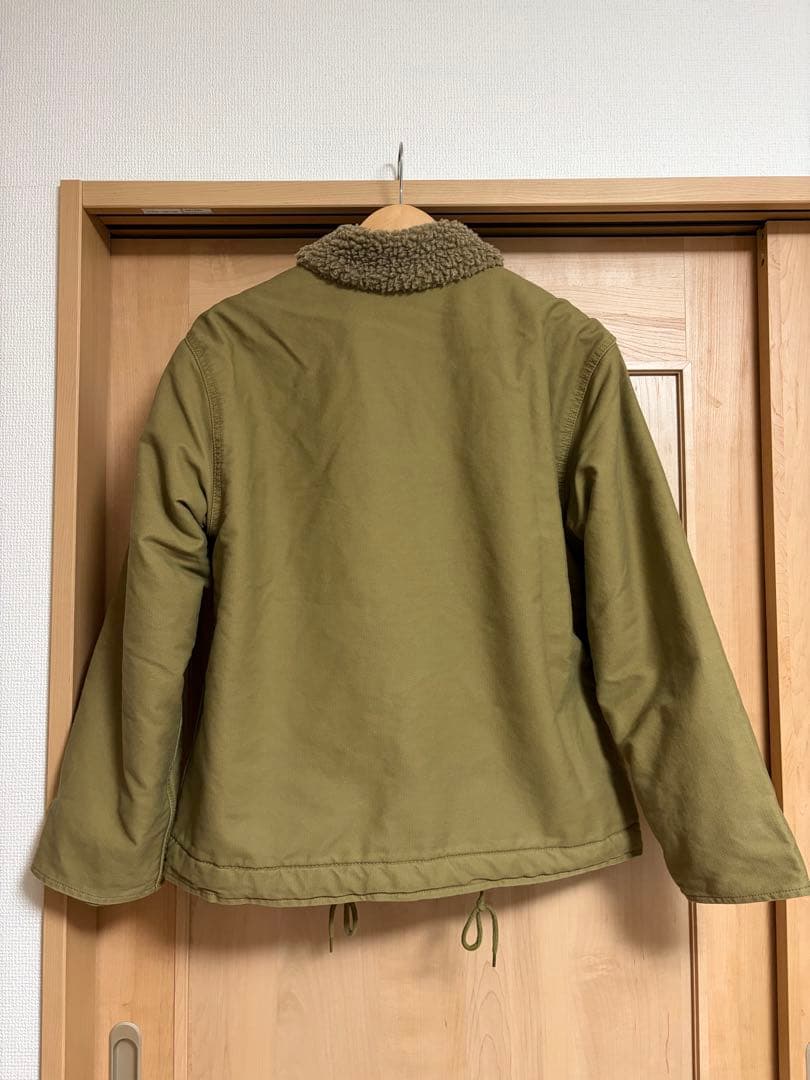 WAIPER.inc N-1 デッキジャケット SOLIDTAN WP01