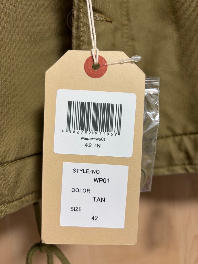 WAIPER.inc N-1 デッキジャケット SOLIDTAN WP01