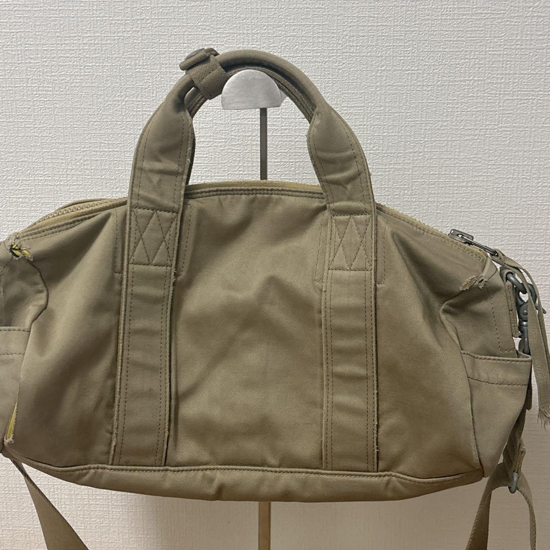 ラブアンドピース ポーター ミリタリー ハンドバッグ 2WAY 復刻 金具