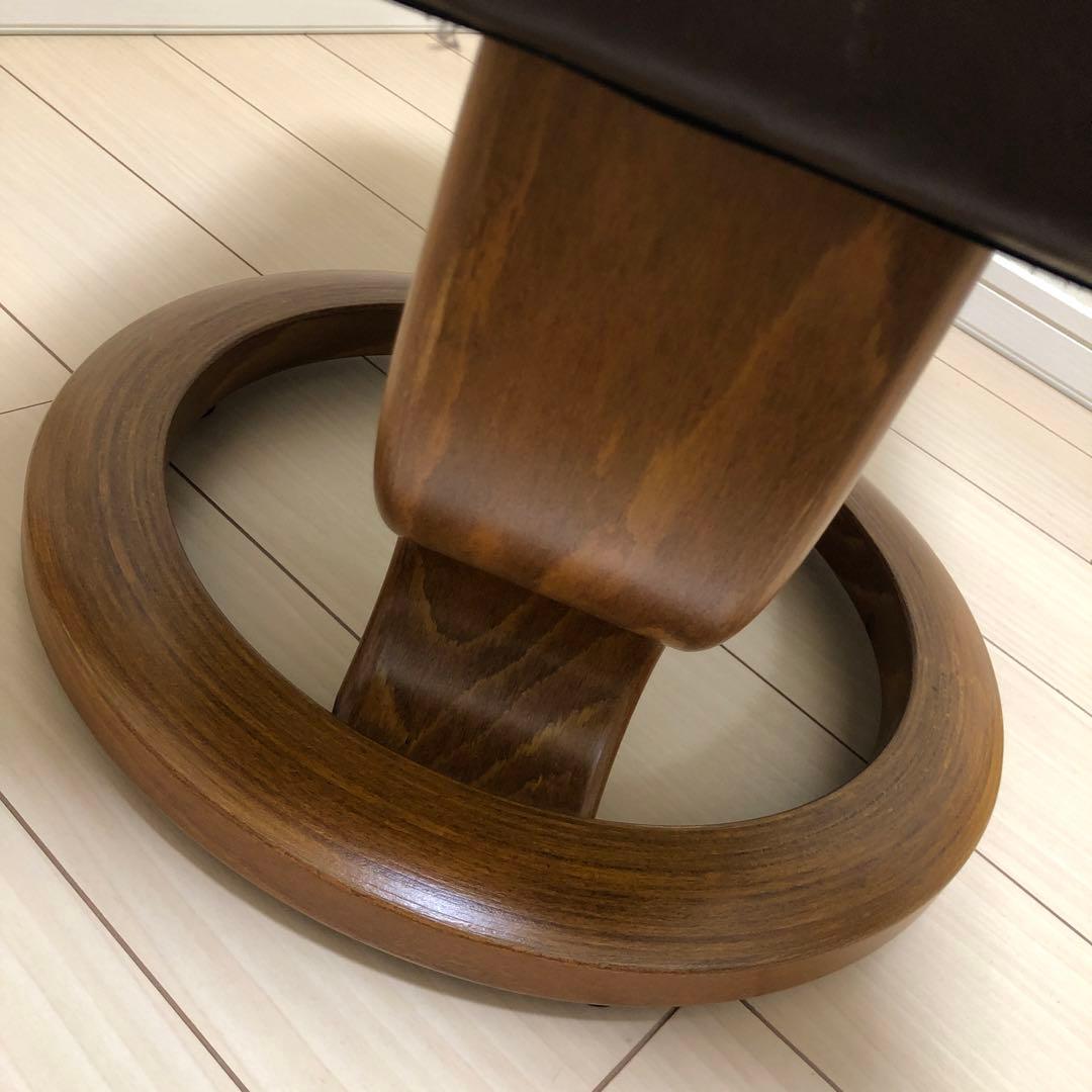 EKORNES（エコーネス） ストレスレス オットマン 北欧家具 本革 茶色