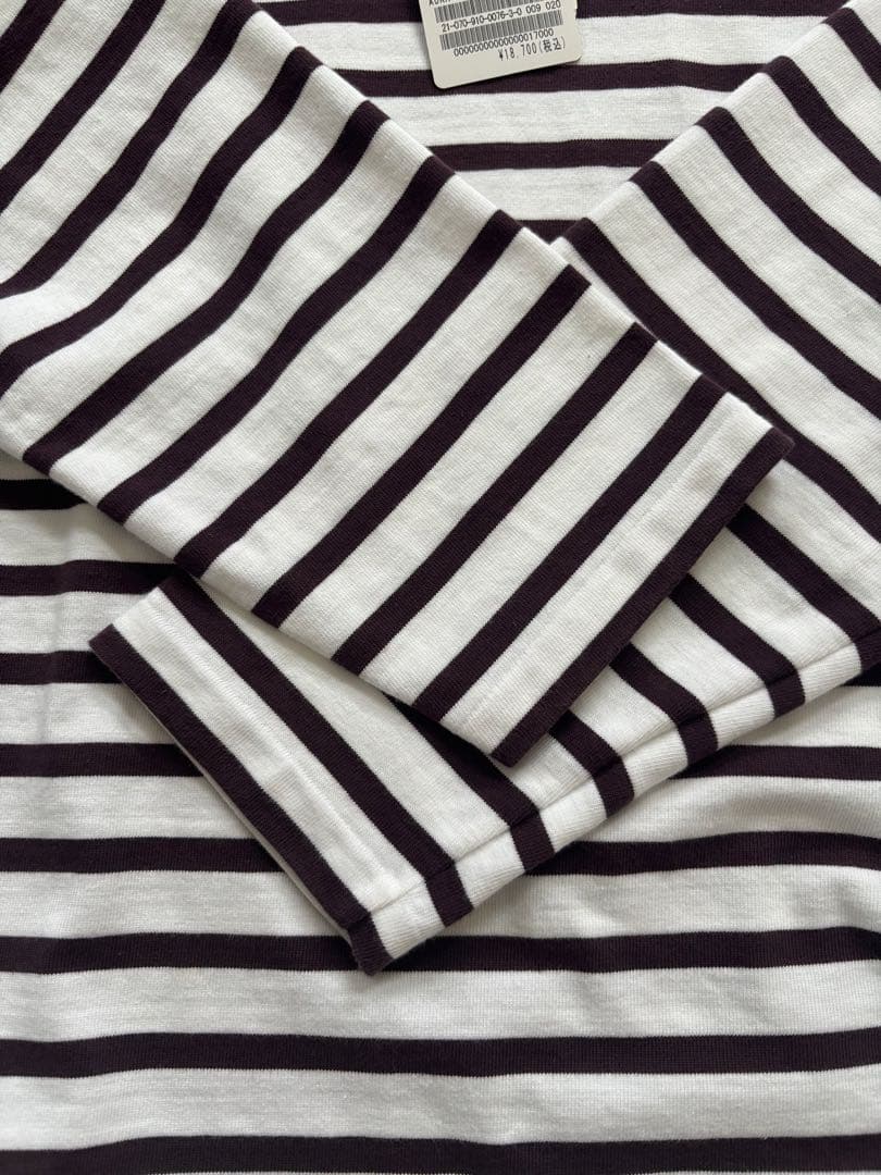 AURALEE IENA別注　バスクワイドカットソー　ブラウン　F