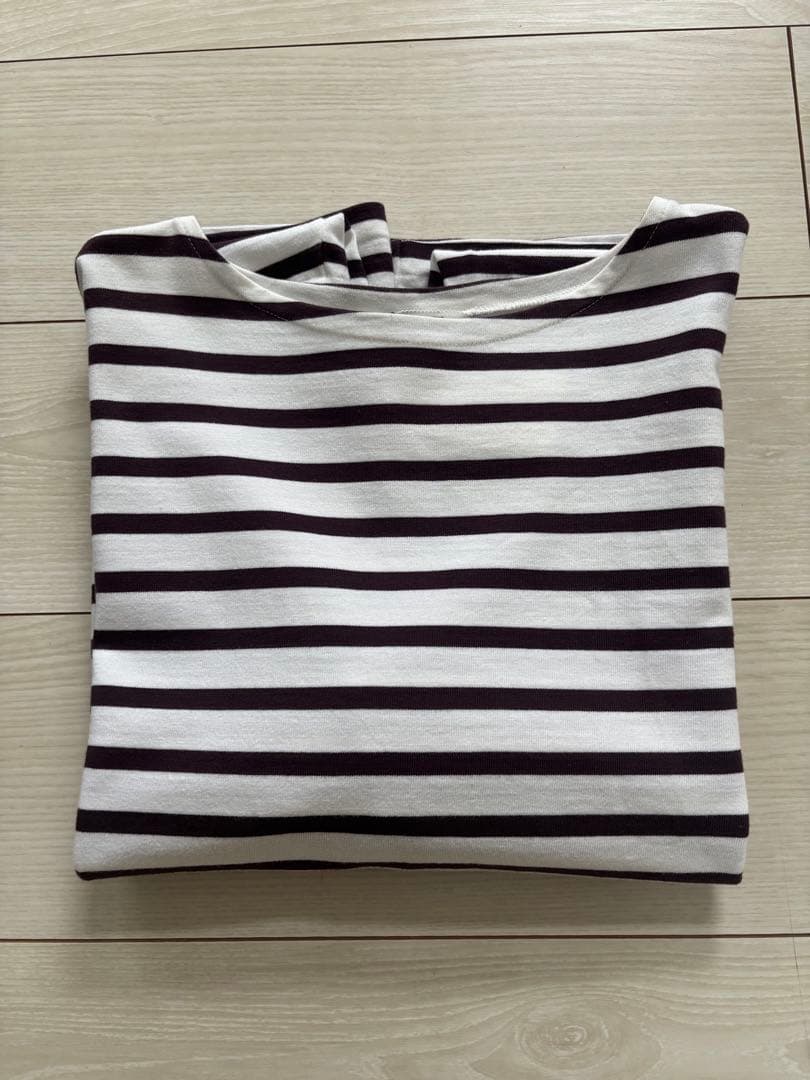 AURALEE IENA別注　バスクワイドカットソー　ブラウン　F