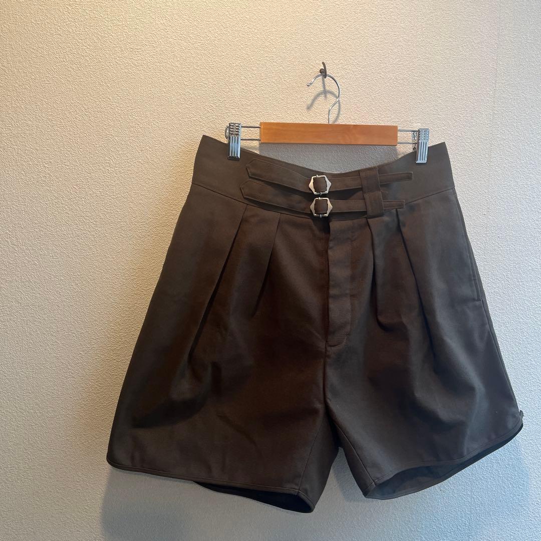 パンツ NEAT Hopsack shorts M