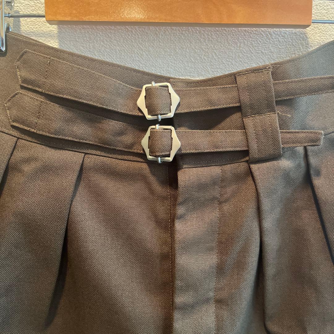 パンツ NEAT Hopsack shorts M