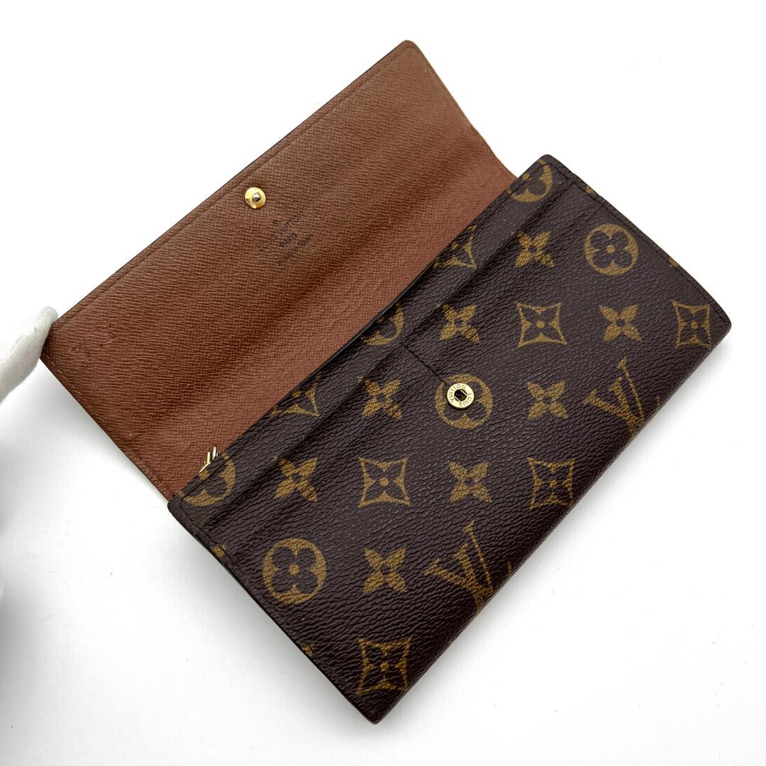 【超極美品】ルイヴィトン モノグラム ポルトフォイユ サラ 長財布 C84