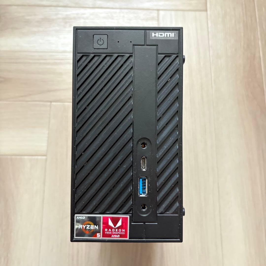 ASRock Desk mini A300 Ryzen 5 ミニPC ベアボーン