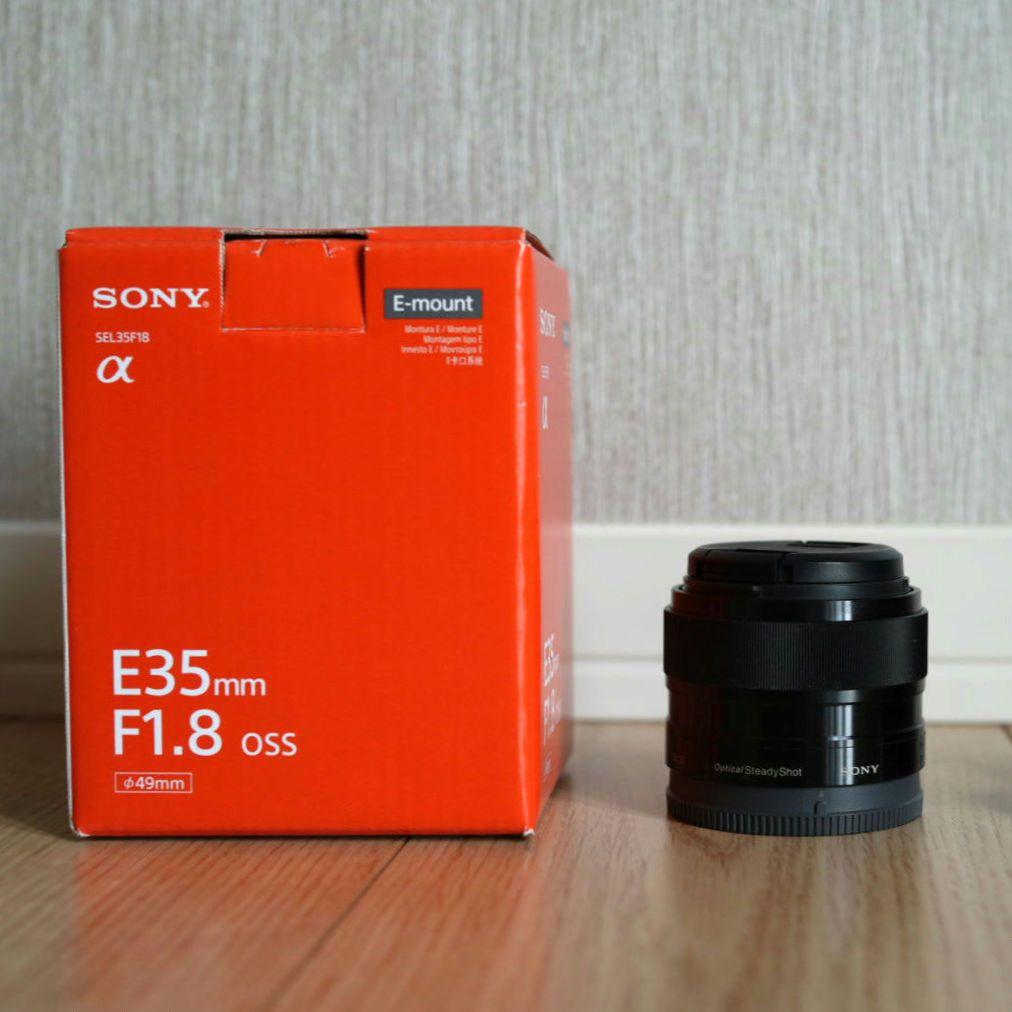 SONY SEL35F18 E35mm F1.8 OSS 単焦点レンズ
