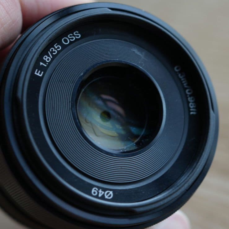SONY SEL35F18 E35mm F1.8 OSS 単焦点レンズ