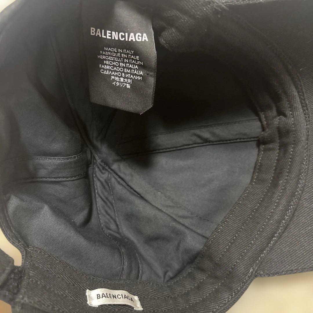 BALENCIAGA GYM WEAR ブラックキャップ