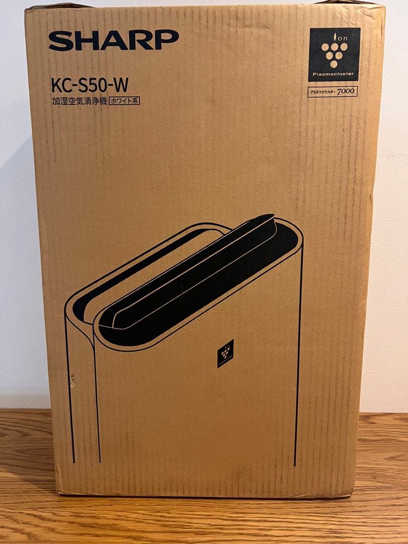 空気清浄機・イオン発生器 kc-s50-w