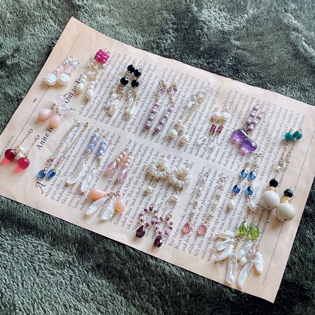 天然石チャームセット♡(1)