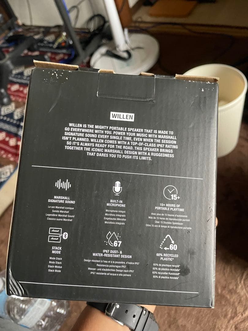 Marshall WILLEN ポータブルスピーカー