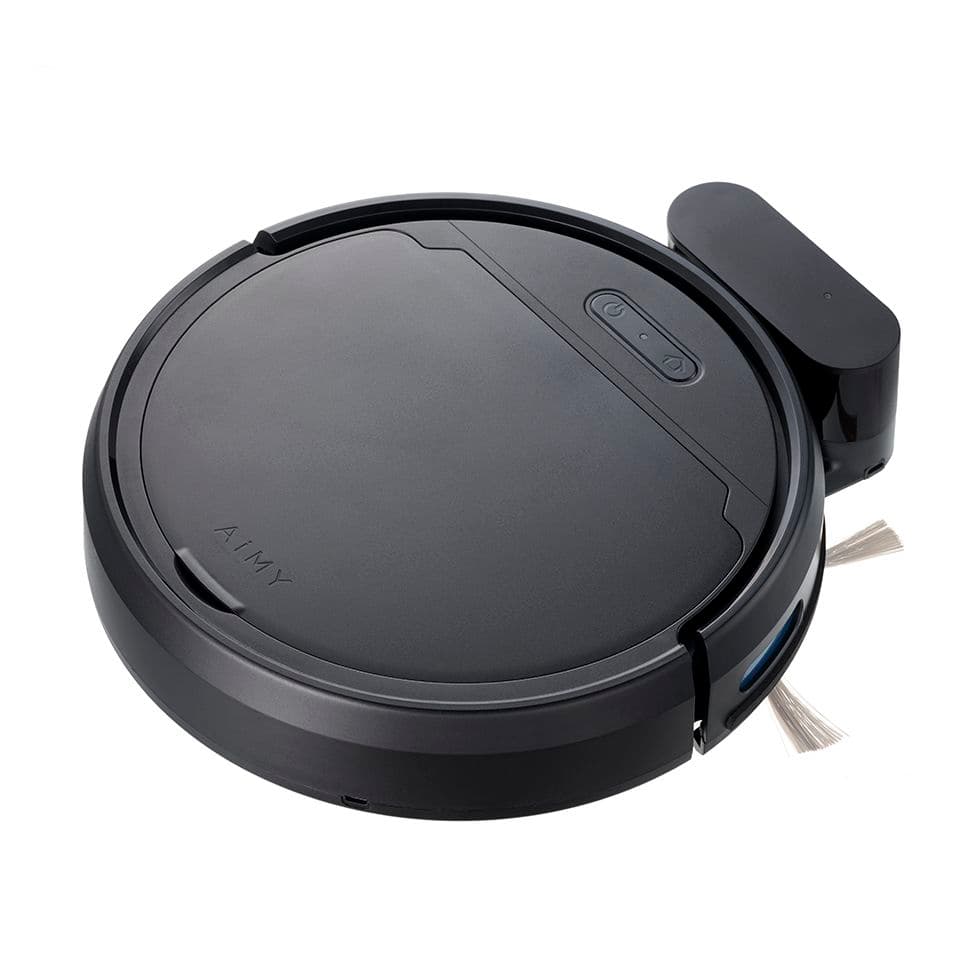 M0120B1 未使用★AiMY ロボット掃除機 AIM-RC41 (BK)