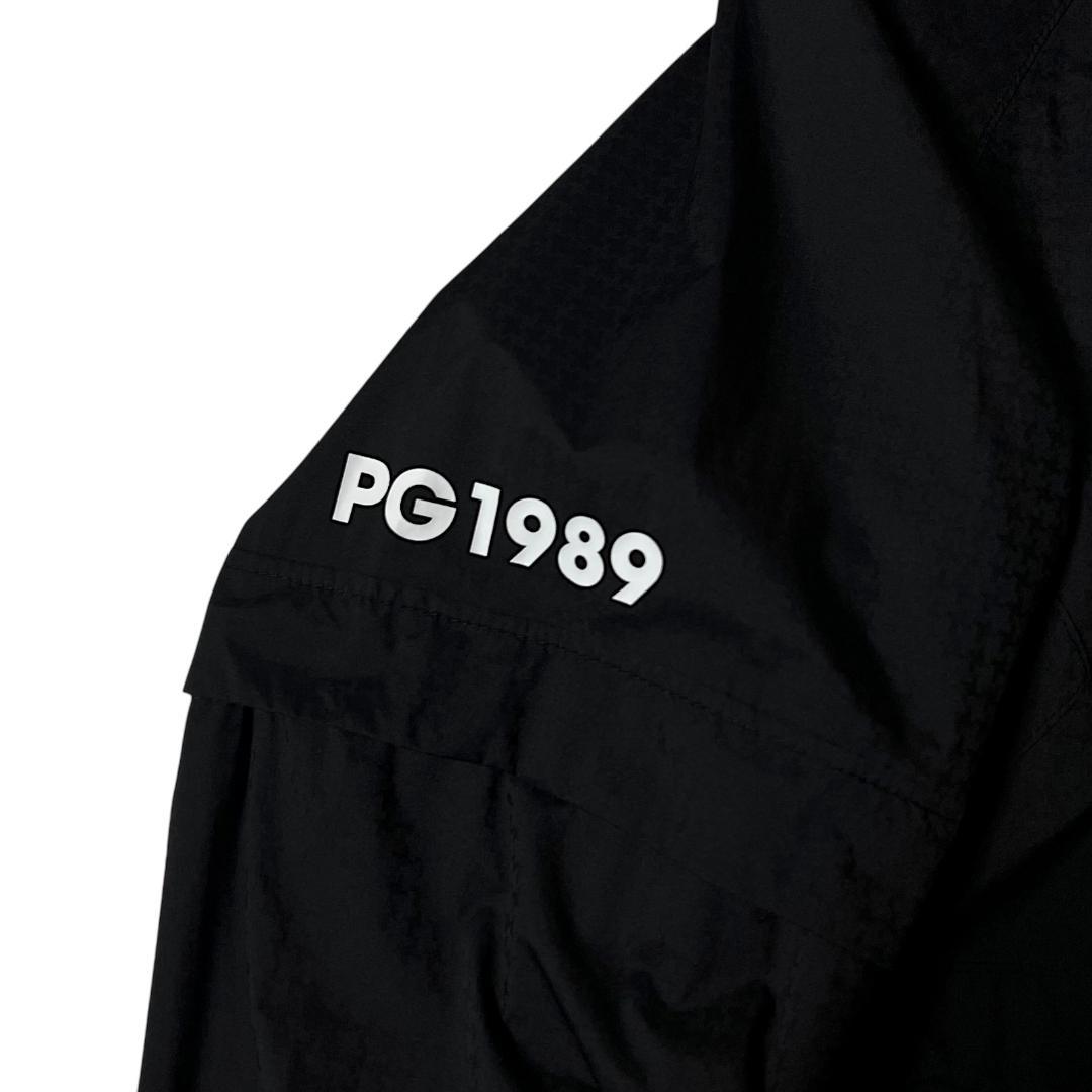 定価39,600円 パーリーゲイツ ビッグロゴ 半袖にもなる! レインジャケット