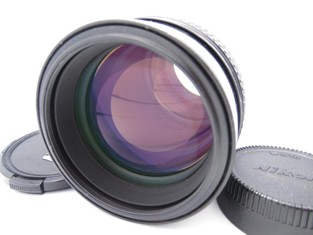 美品 Nikon NIKKOR Ai-s 105mm f/1.8 管理A41