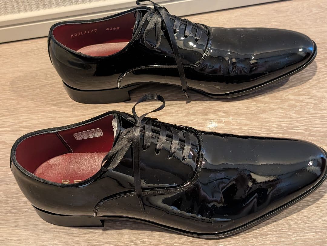 【結婚式向け】リーガルエナメルシューズ 25.5