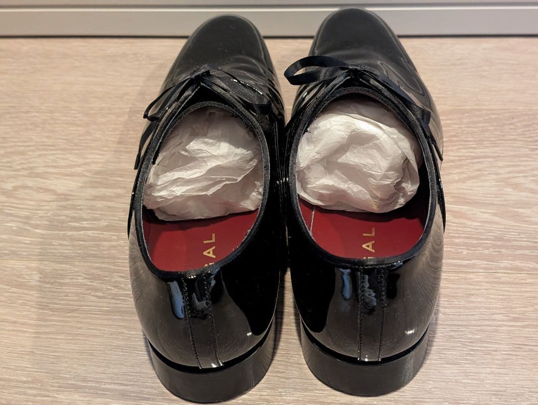 【結婚式向け】リーガルエナメルシューズ 25.5