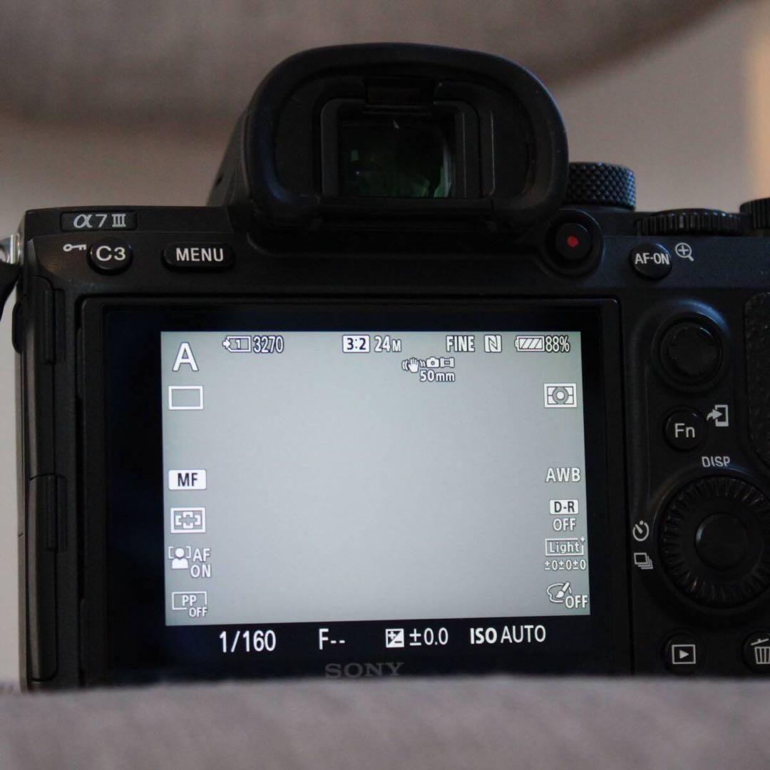 SONY α7 III ボディ美品