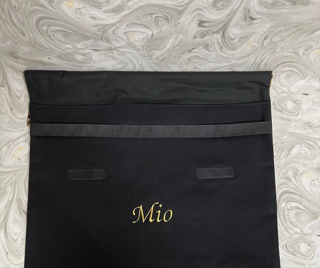 オーダー商品　イニシャル　お名前刺繍入り　防災頭巾カバー座布団、背もたれ両方可能