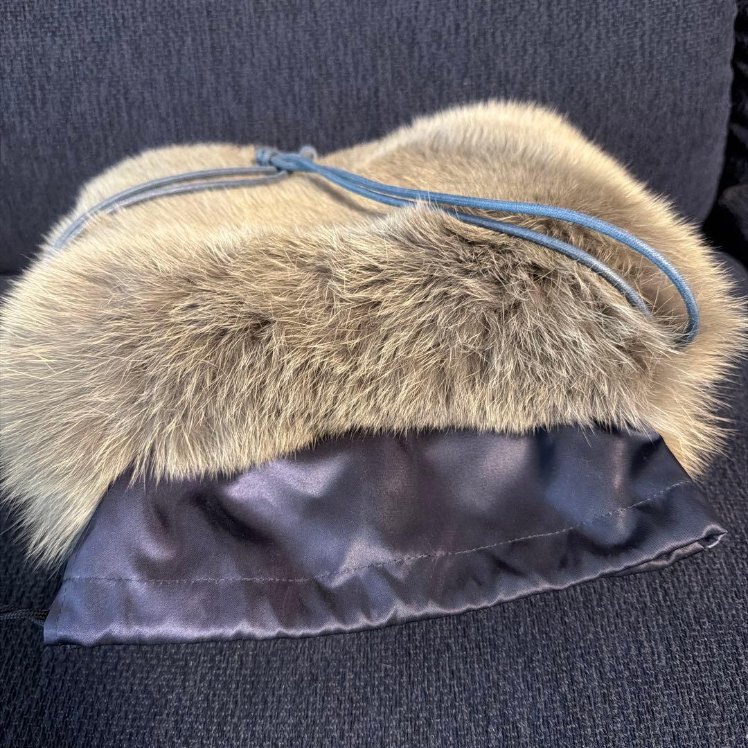 LUDLOW ファーバック　巾着