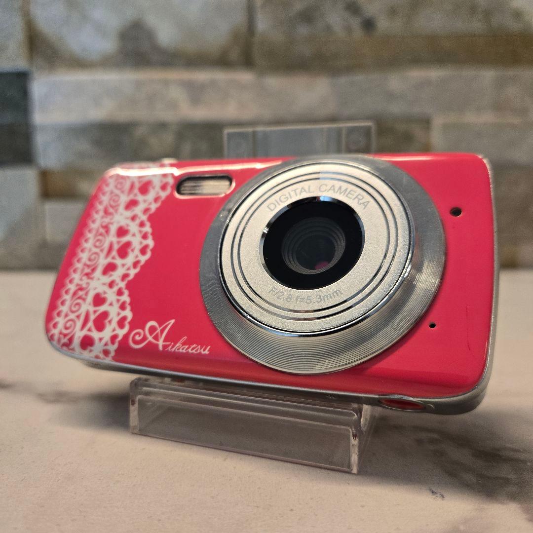 BANDAI　アイカツ！ デジカメ　ピンク　バンダイ　当時物　希少