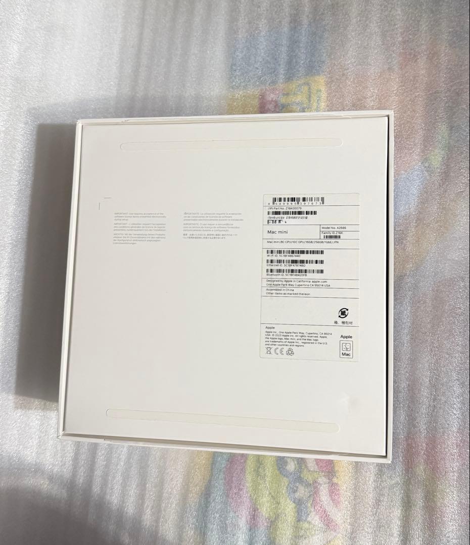 Mac mini M2/16G/256G 純正キーボードマウスTrackPad付