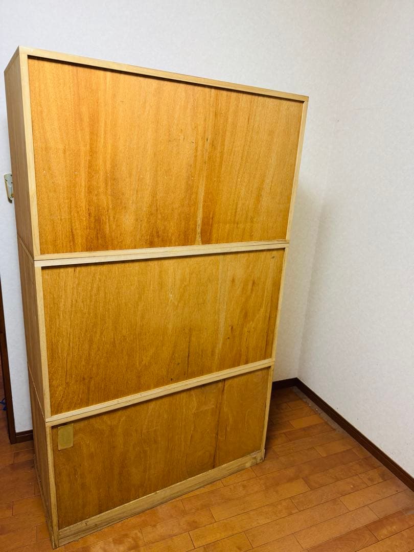 福岡発 桐タンス 13段 引き戸タイプ 着物用 木製 押入れ 箪笥 引き出し