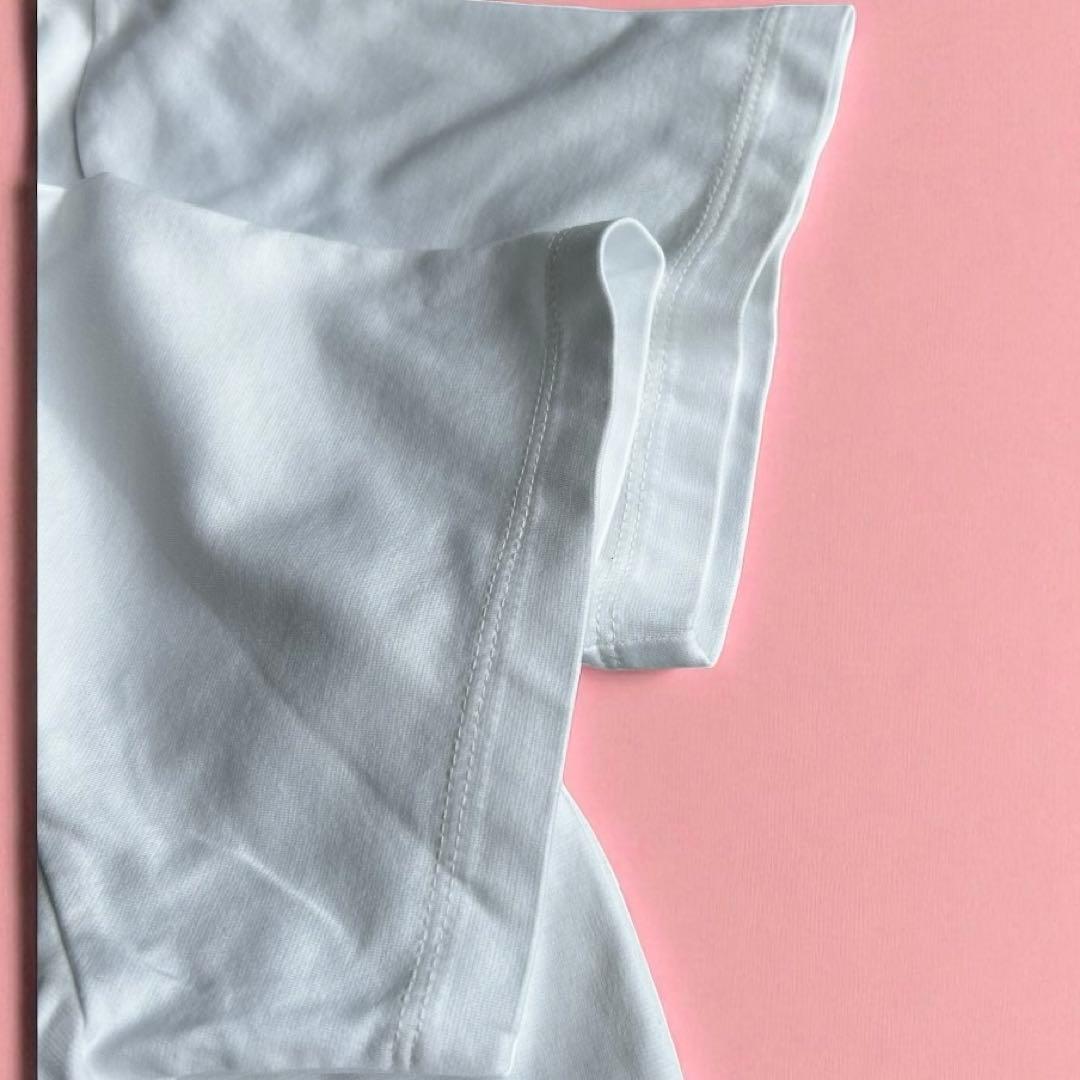 美品✨BORDERS at BALCONY サスペンダー Tシャツ 白　レア